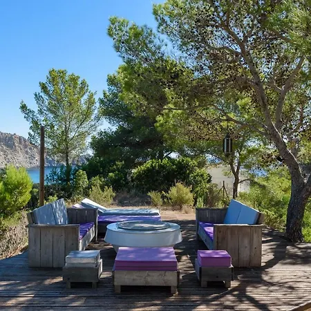 Exquisite Ibiza I Jaw Dropping Sea Views I Casa Blanca Jondal I 4 Bedrooms I Gym I Outdoor Kitchen I فيلة San José